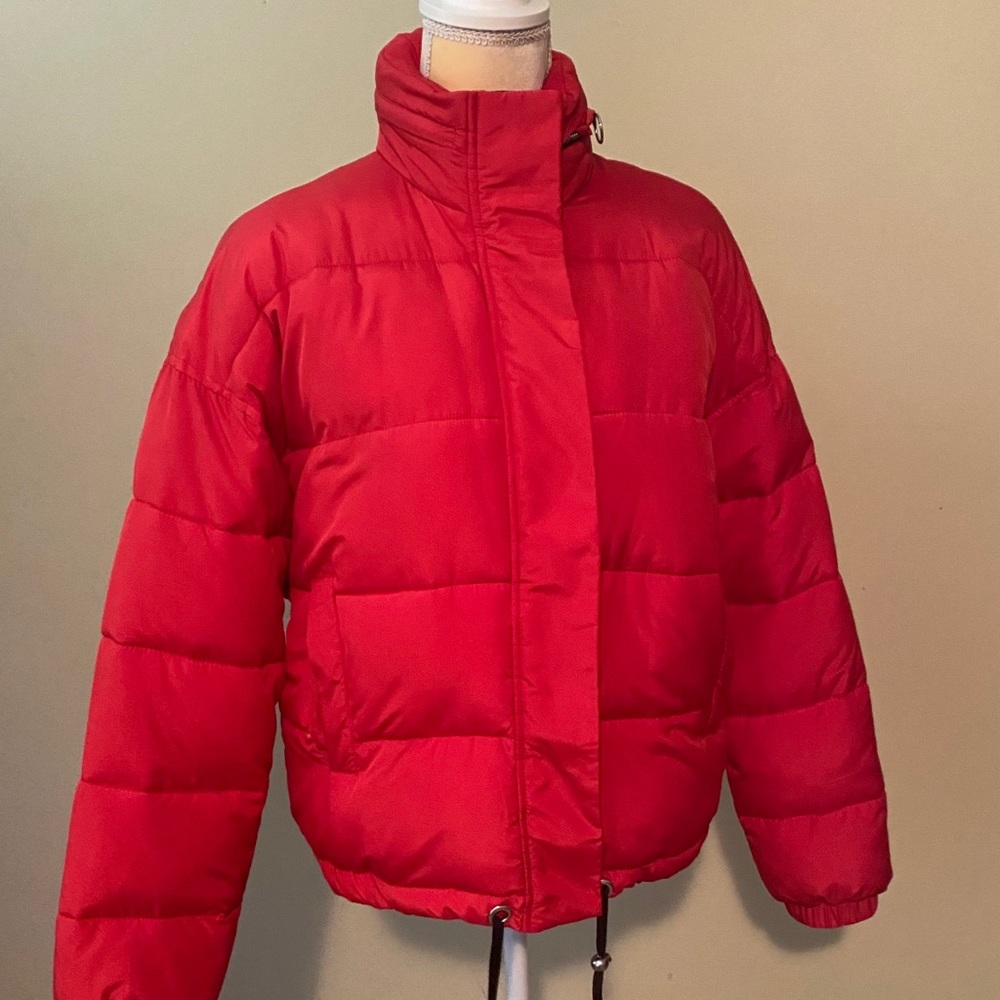 Red Puffy Jacket